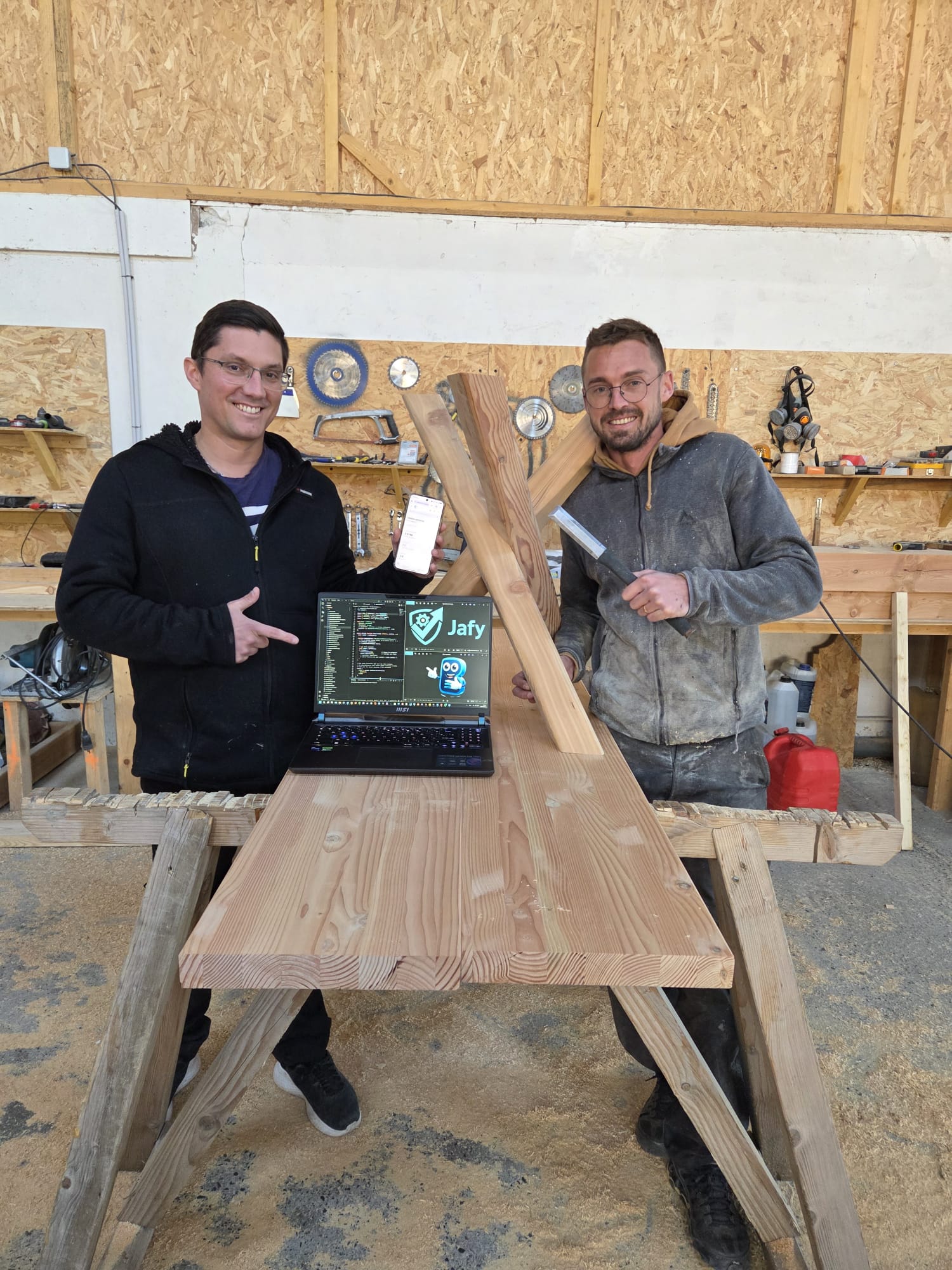 Fabien Arnaud et Joris Messager, fondateurs de Binz France